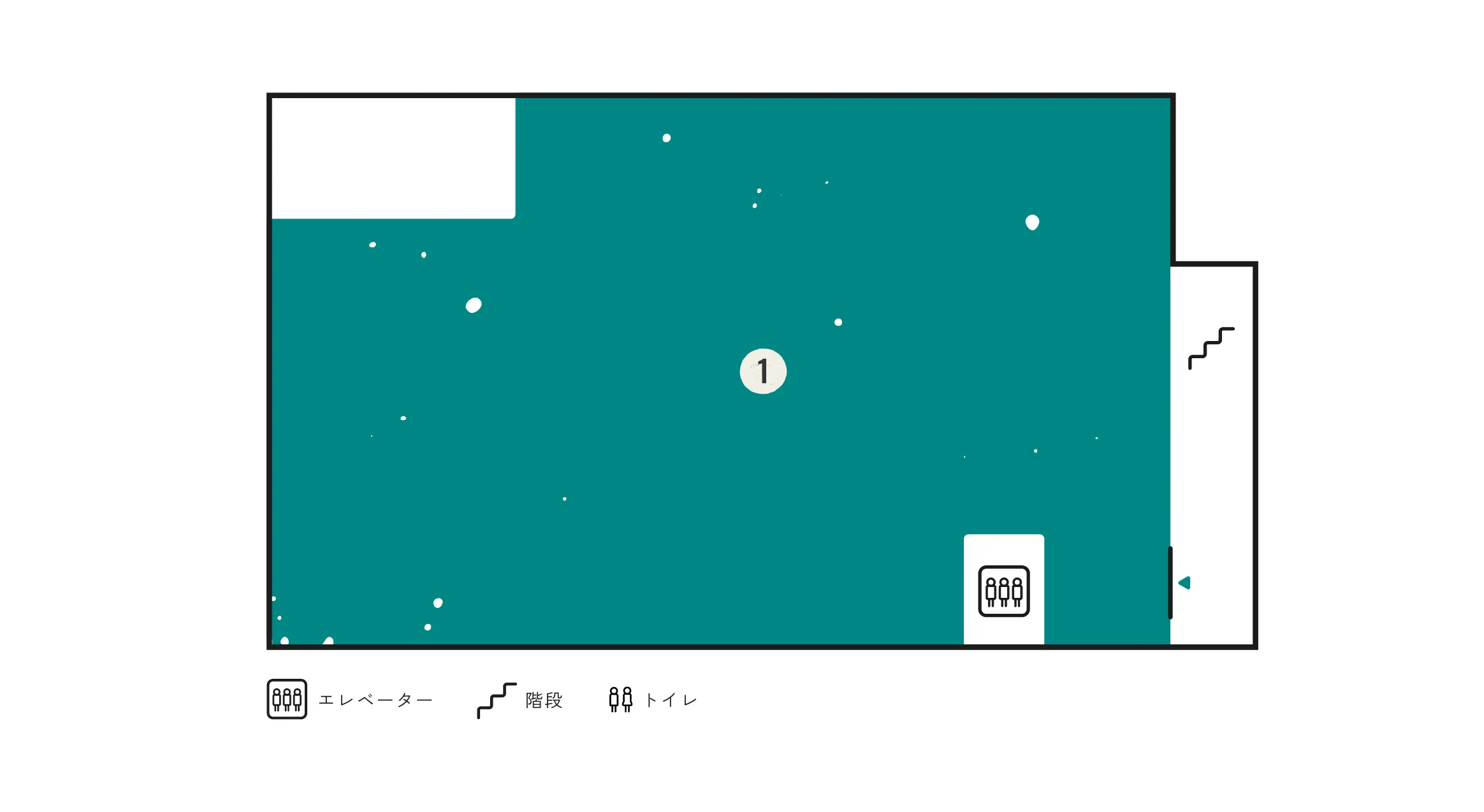 B1Fフロアマップ