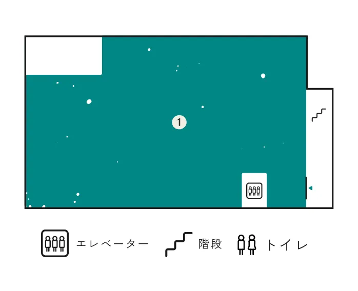 B1Fフロアマップ